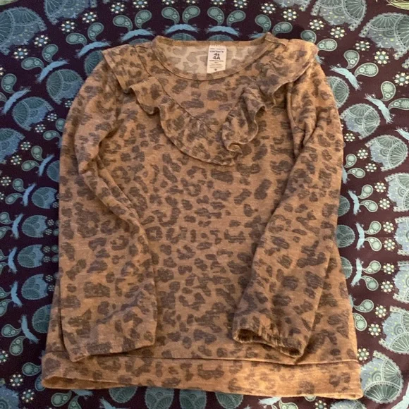 ♥️♥️girls size 4 and 4/5 long sleeve tops - Picture 6 of 8